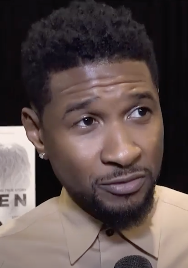 Usher performing live in concert during Past Present Future Tour 2026